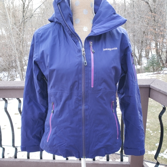 Patagonia H2No Insulated Outskirts ski jacket small purple/blue - Picture 6 of 16